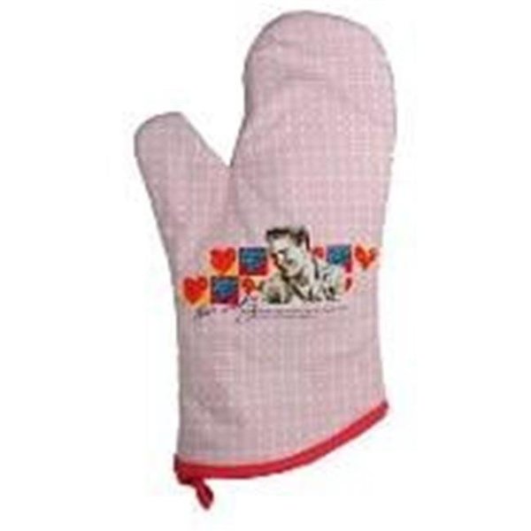 Precious Kids Precious Kids 54002 Elvis Presley Kitchen Oven Mitt - Pink 54002